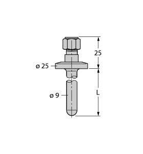 Schutzrohr THW-6-TRI3/4-A4-L100 Schutzrohr THW-6-TRI3/4-A4-L100
