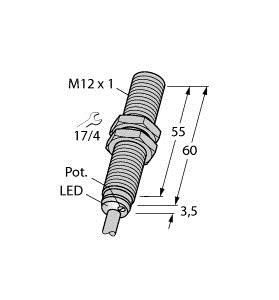 Sensor BC3-M12-RP6X