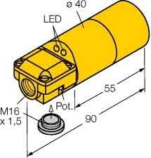 Sensor kapazitiv BC20-K40SR-VP4X2 Sensor kapazitiv BC20-K40SR-VP4X2