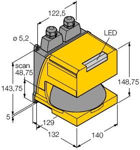 Sicherheitslaserscanner AG4-6E Sicherheitslaserscanner AG4-6E