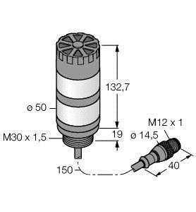Signalsäule TL50GRA6PQPMA