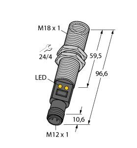 Temperatursensor M18TUP14Q Temperatursensor M18TUP14Q