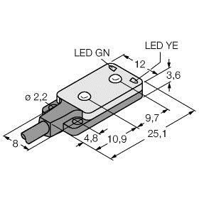Winkellichttaster VS2RP5CV15