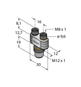 Zweifachverteiler YB2FSM4.42PKG3MP7X3 Zweifachverteiler YB2FSM4.42PKG3MP7X3