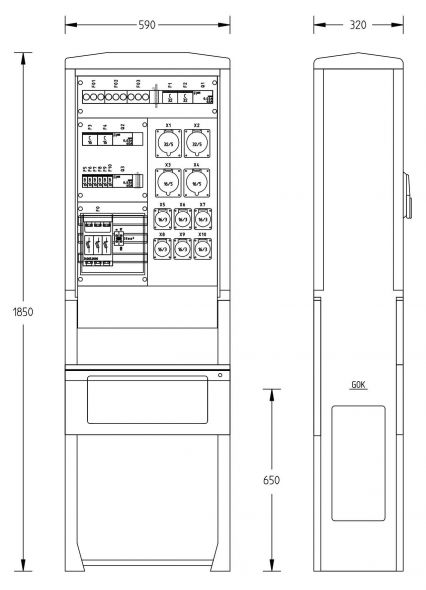 Marktplatzverteiler MV-S-A070-01