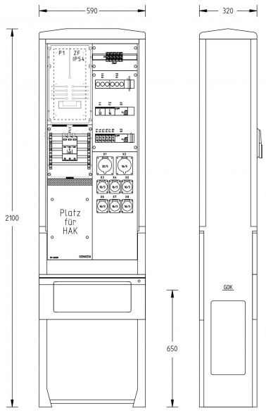 Marktplatzverteiler MV-S-A070-03 Marktplatzverteiler MV-S-A070-03