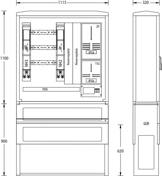 Wandlermessung WM-ZP-1000A Netze BW