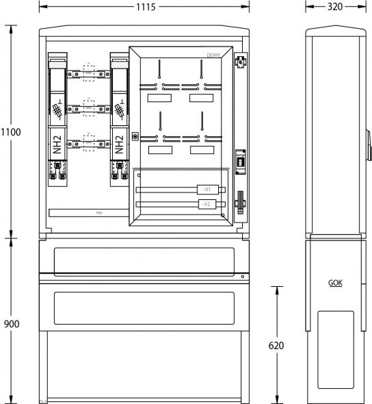 Wandlermessung WMZWS250A950550D1AVA