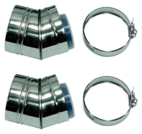 Bogen 30 Grad 80/125mm 0020042758 Bogen 30 Grad 80/125mm 0020042758