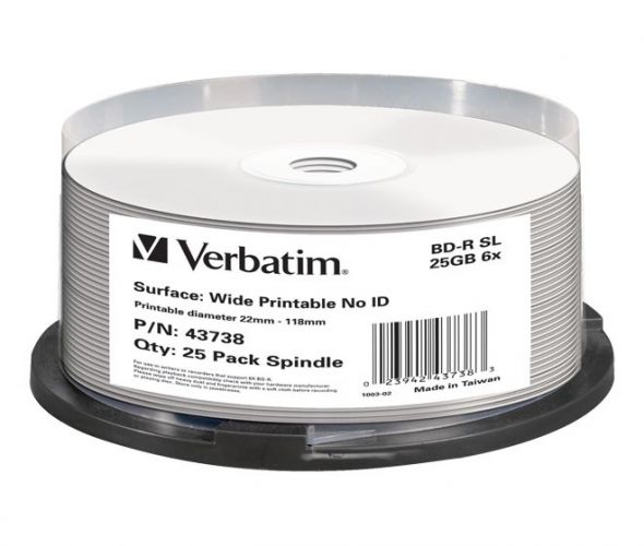 BD-R 25GB/1-6x 43738 BD-R 25GB/1-6x 43738