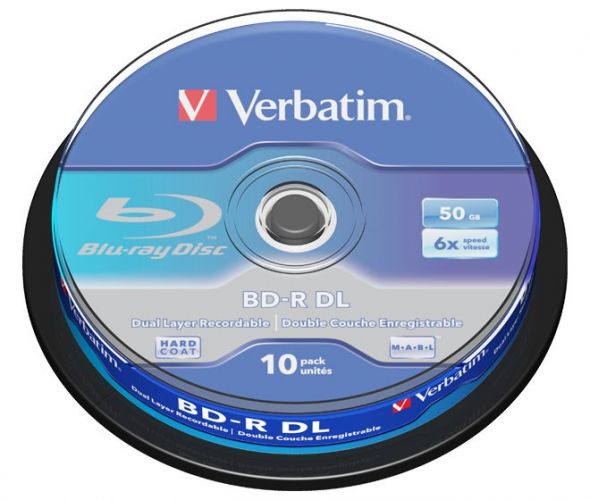 BD-R DL 50GB/1-6x 43746 (VE10) BD-R DL 50GB/1-6x 43746 (VE10)
