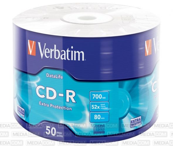 CD-R 80Min/700MB/52x 43787 (VE50)