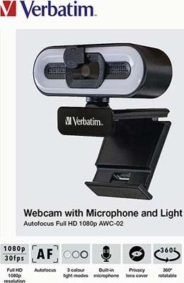 Webcam FPS USB VERBATIM AWC-02 Webcam FPS USB VERBATIM AWC-02