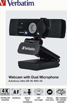Webcam FPS USB VERBATIM AWC-03 Webcam FPS USB VERBATIM AWC-03