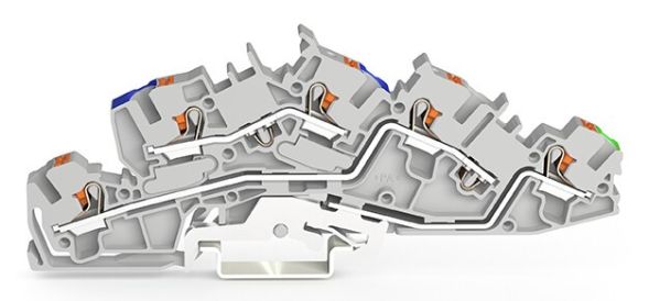 Installationsetagenklemme 2205-7646