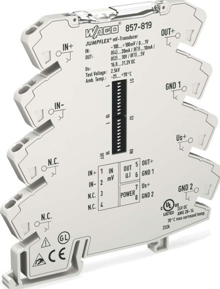Millivolt-Messumformer 857-819 Millivolt-Messumformer 857-819