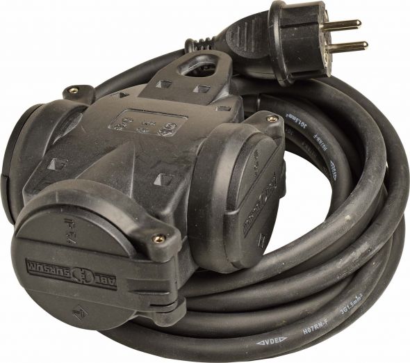 3-fach Verteiler Steckdose 39100301100304 3-fach Verteiler Steckdose 39100301100304
