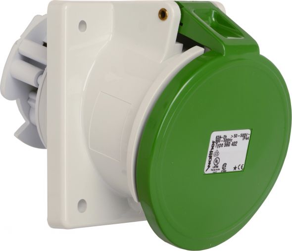 Anbaudose schräg 63A 560402