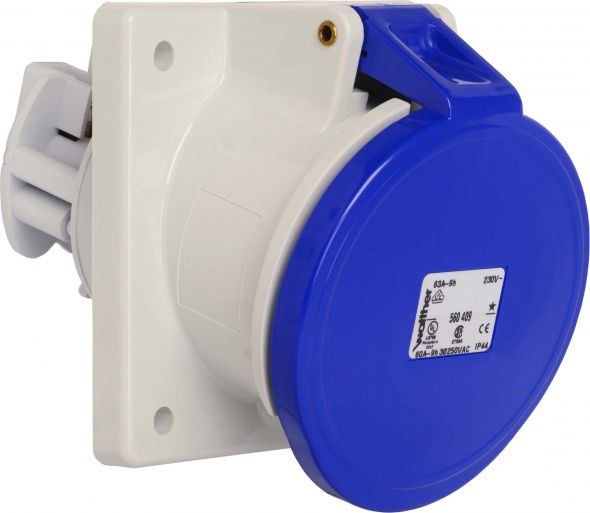 Anbaudose schräg 63A 560409