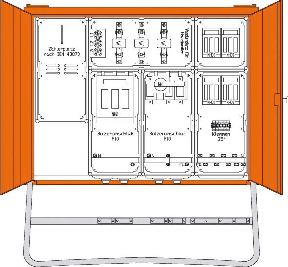 Anschlussschrank WA0040