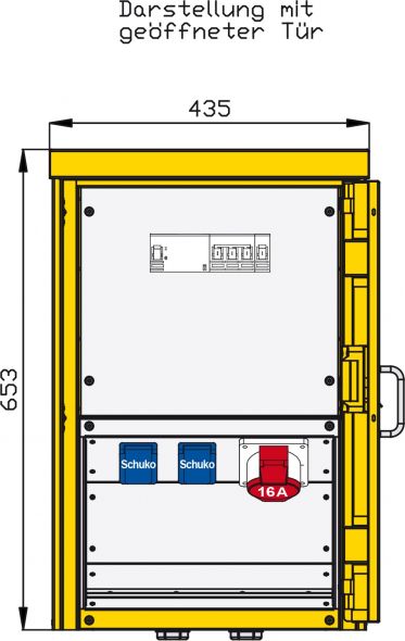 Aufputzverteiler 8AP43500