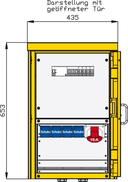 Aufputzverteiler 8AP43510 Aufputzverteiler 8AP43510