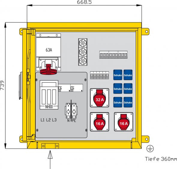 Aufputzverteiler WAP0362 Aufputzverteiler WAP0362