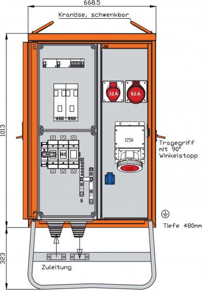 Verteilerschrank WV0445R1