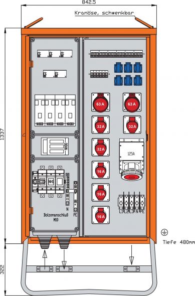 Verteilerschrank WV0573R1