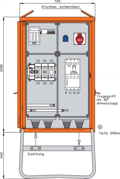 Verteilerschrank WV0642R1