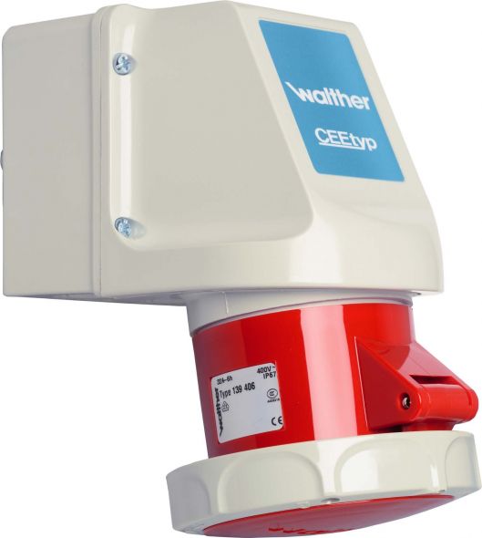 Wandsteckdose 32A 139406