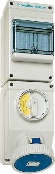 Wandsteckdose 32A AU139306TS