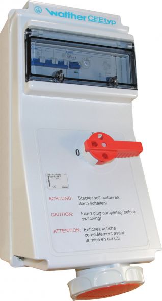 Wandsteckdose wasserdicht AK169504TH Wandsteckdose wasserdicht AK169504TH