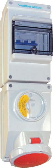 Wasserdichte Wandsteckdose AU139407SA