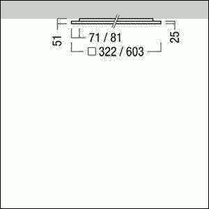LED-Anbauleuchte LF3 A 5000 #42932917 LED-Anbauleuchte LF3 A 5000 #42932917