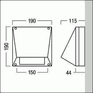 LED-Sicherheitsleuchte RESCLITE P #42934234