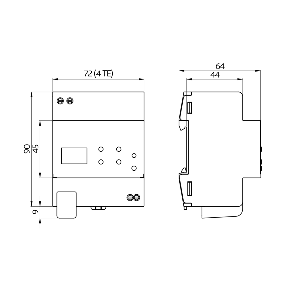 Gateway DA64-230/KNX REG ws