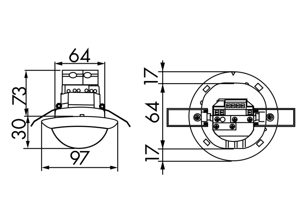 Präsenzmelder PD4-S-DE