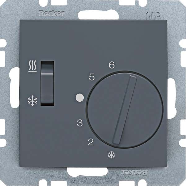 Temperaturregler 20291606 anthrazit matt Temperaturregler 20291606 anthrazit matt