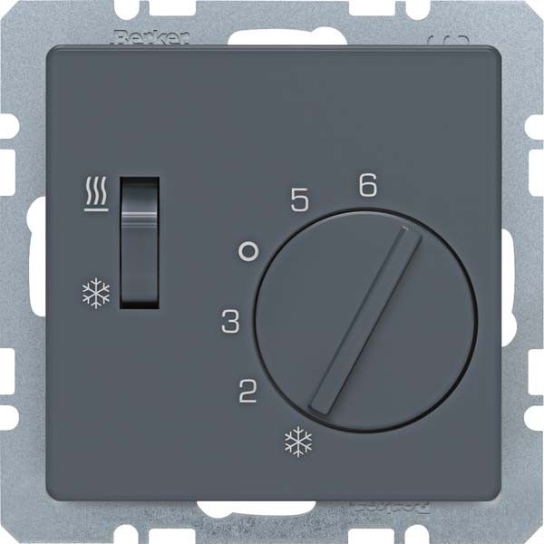 Temperaturregler 20296086 anthrazit samt lackiert Temperaturregler 20296086 anthrazit samt lackiert
