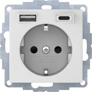 Steckdose SCHUKO/USB 48041909 Steckdose SCHUKO/USB 48041909