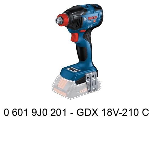 Akku-Drehschlagschrauber GDX 18V-210 C + GCY Akku-Drehschlagschrauber GDX 18V-210 C + GCY