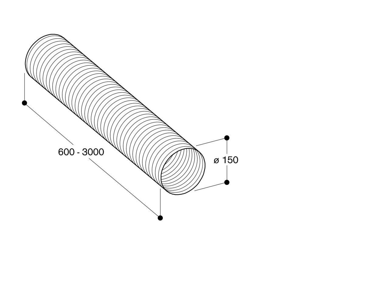 Aluflex-Rohr DZZ1XX1X1