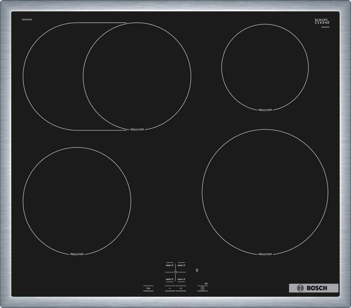 EB-Kochfeld Induktion NIF64RCB5E