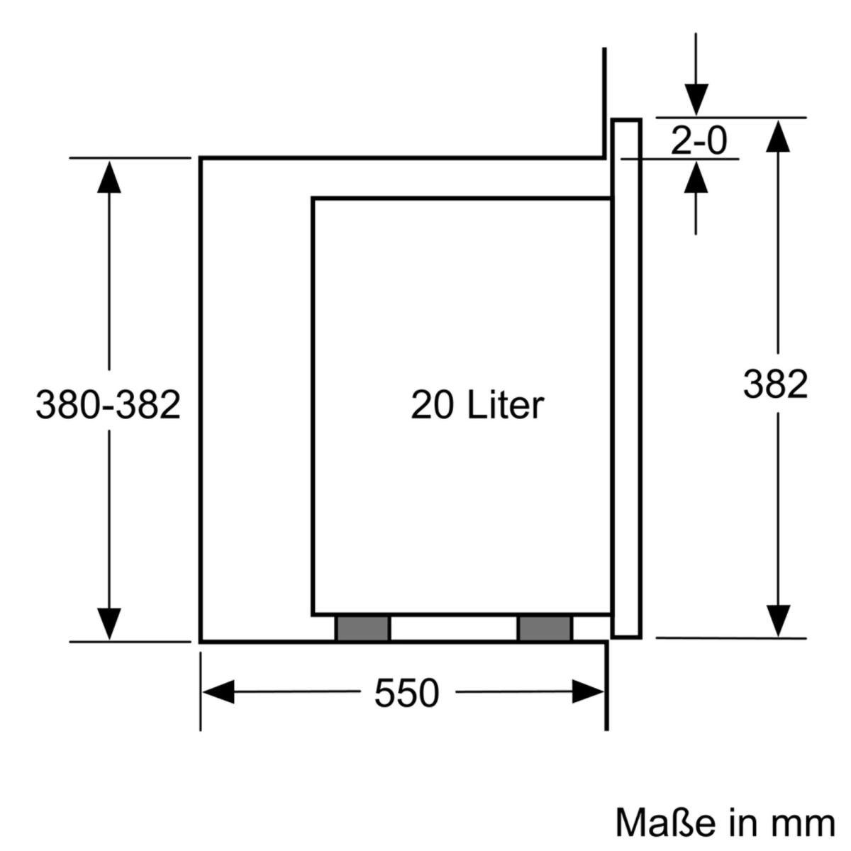 EB-Mikrowelle BFL524MW0