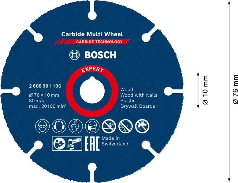 EXPERT Carbide Multi Wheel 2608901196