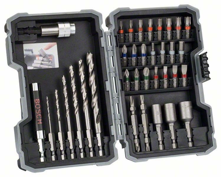 Holzbohrer- und Bit-Set 2607017327 Holzbohrer- und Bit-Set 2607017327