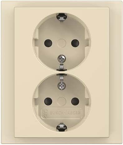 SCHUKO-Doppelsteckdose 202 EUJB-82 SCHUKO-Doppelsteckdose 202 EUJB-82