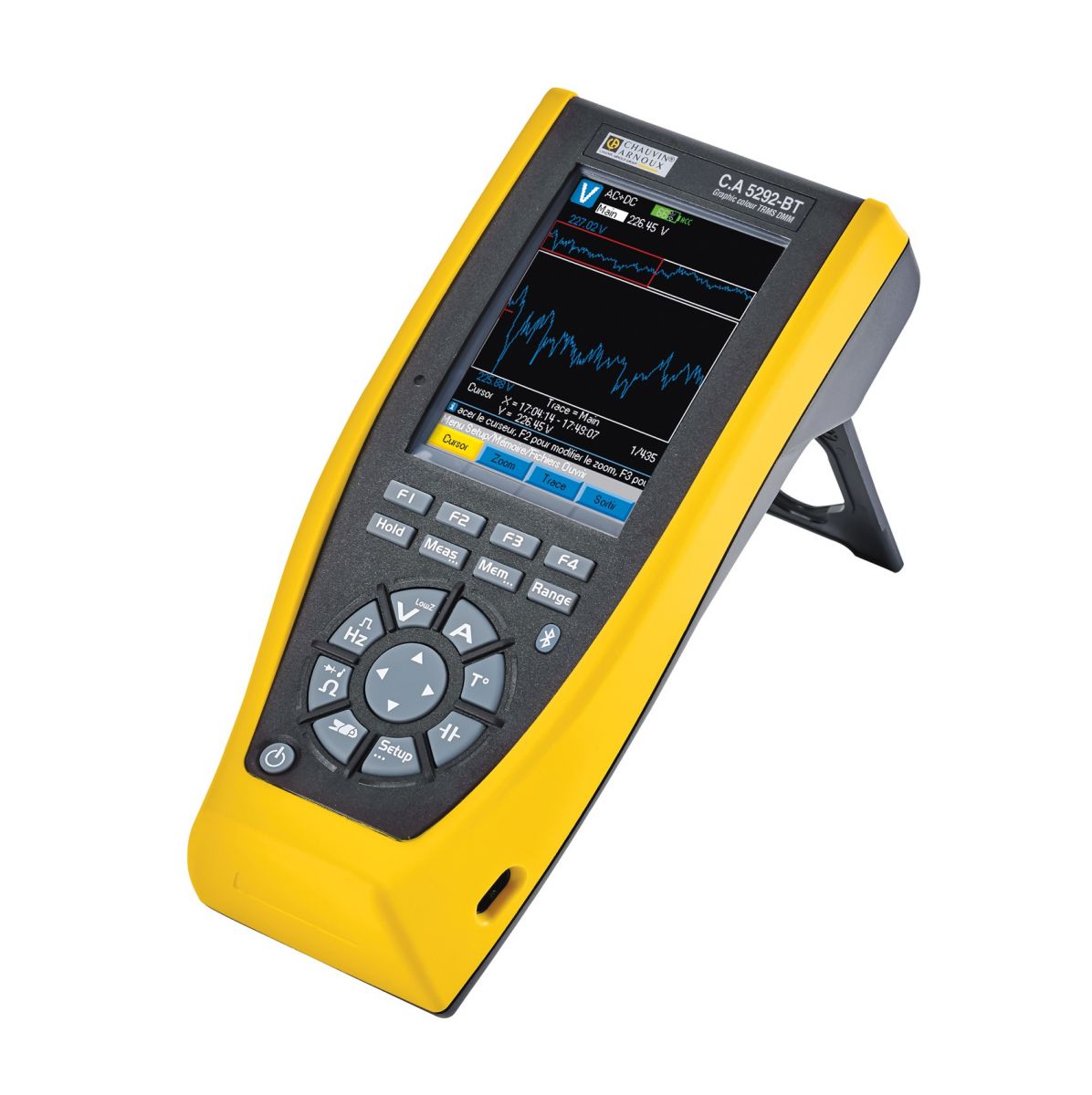 Farbgrafik-Multimeter C.A 5292-BT