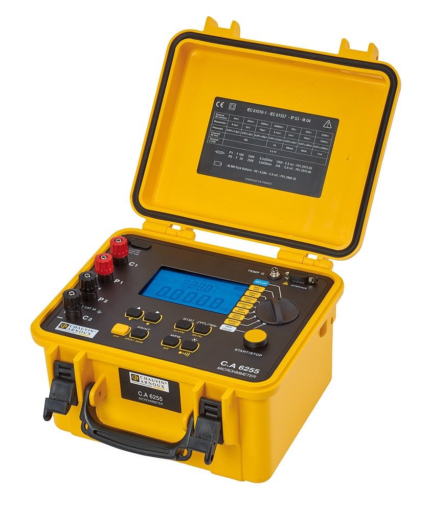 Micro-Ohmmeter C.A 6255